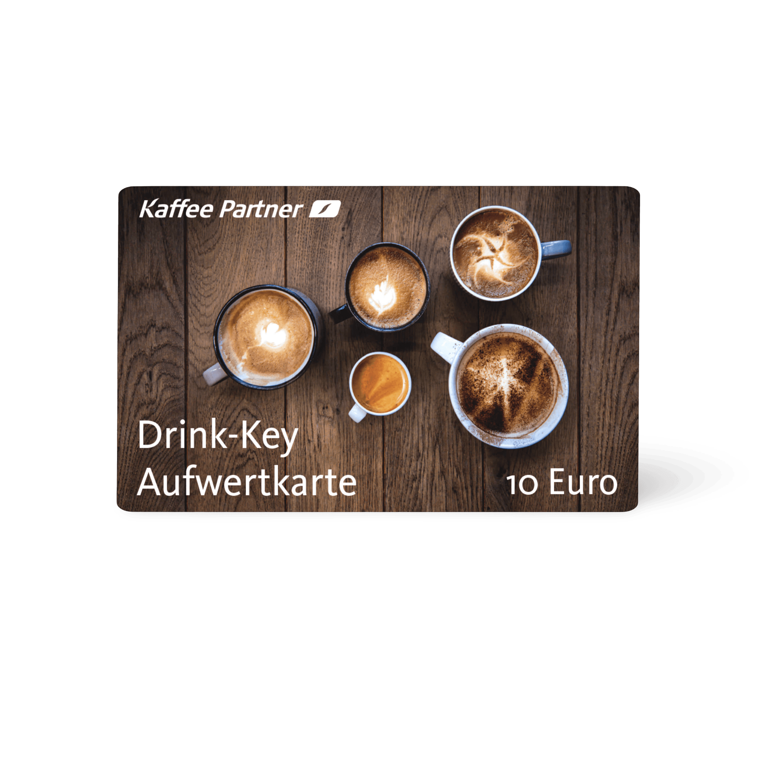 Kaffee Partner Drink Key Aufwertkarte 10 Euro