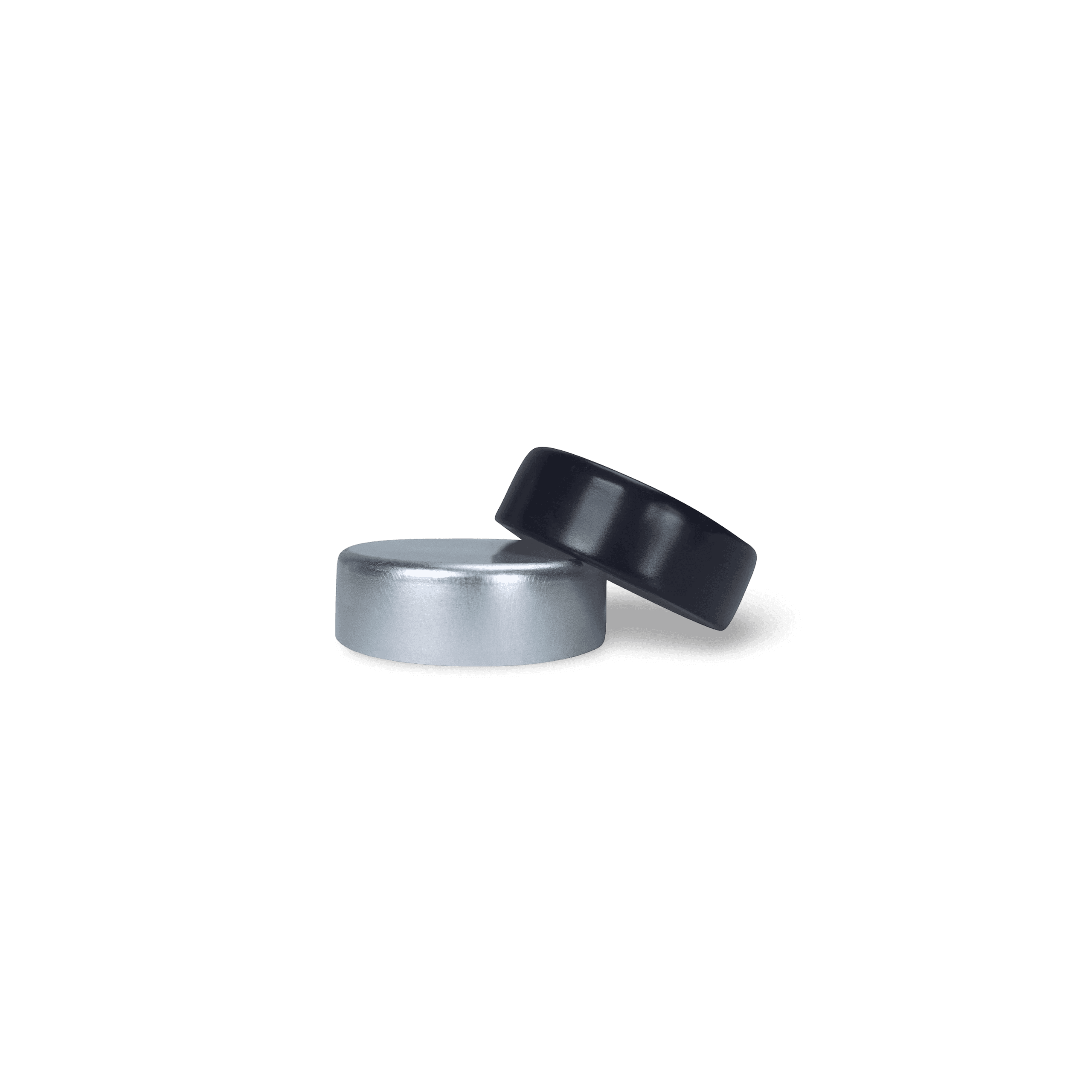 Deckel Schwarz Silber