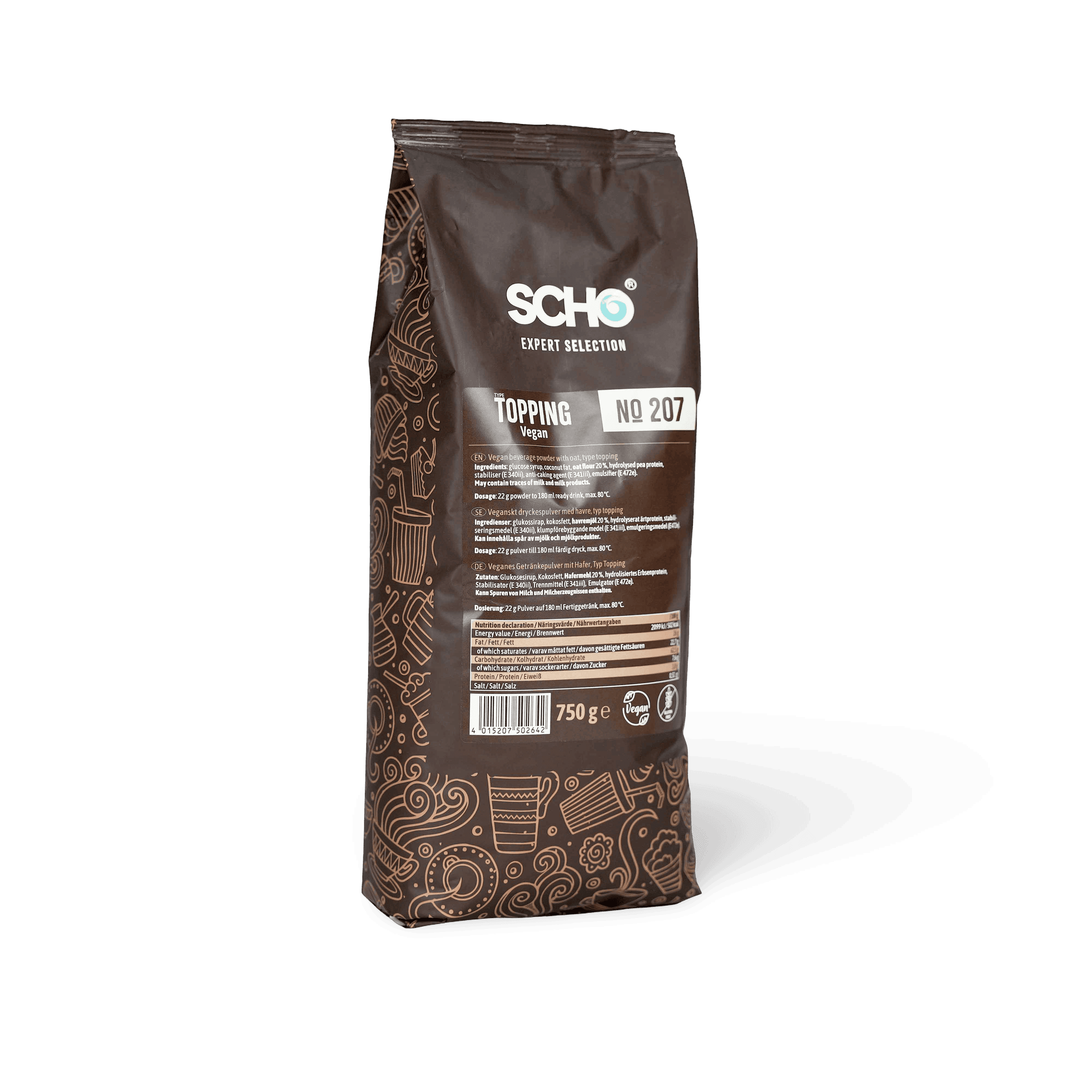 SCHO Topping Vegan 750g