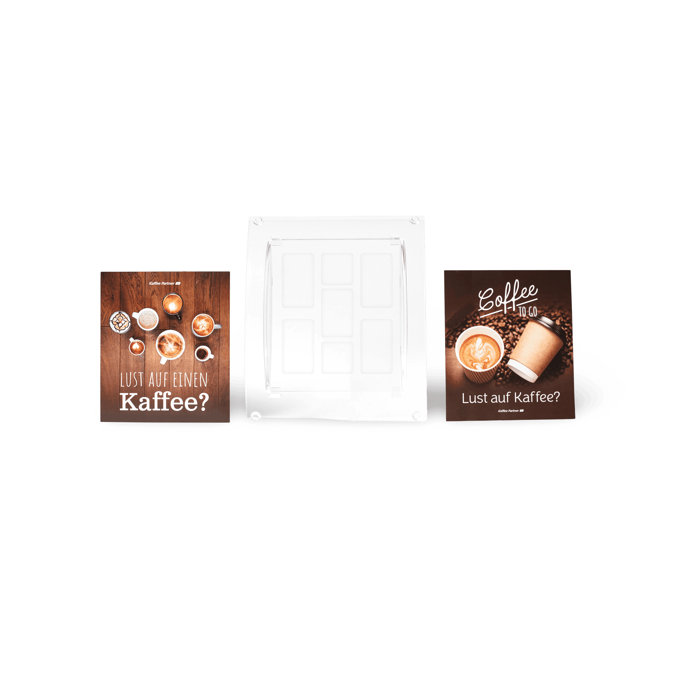 Kaffee Partner Zahlteller mit Einleger