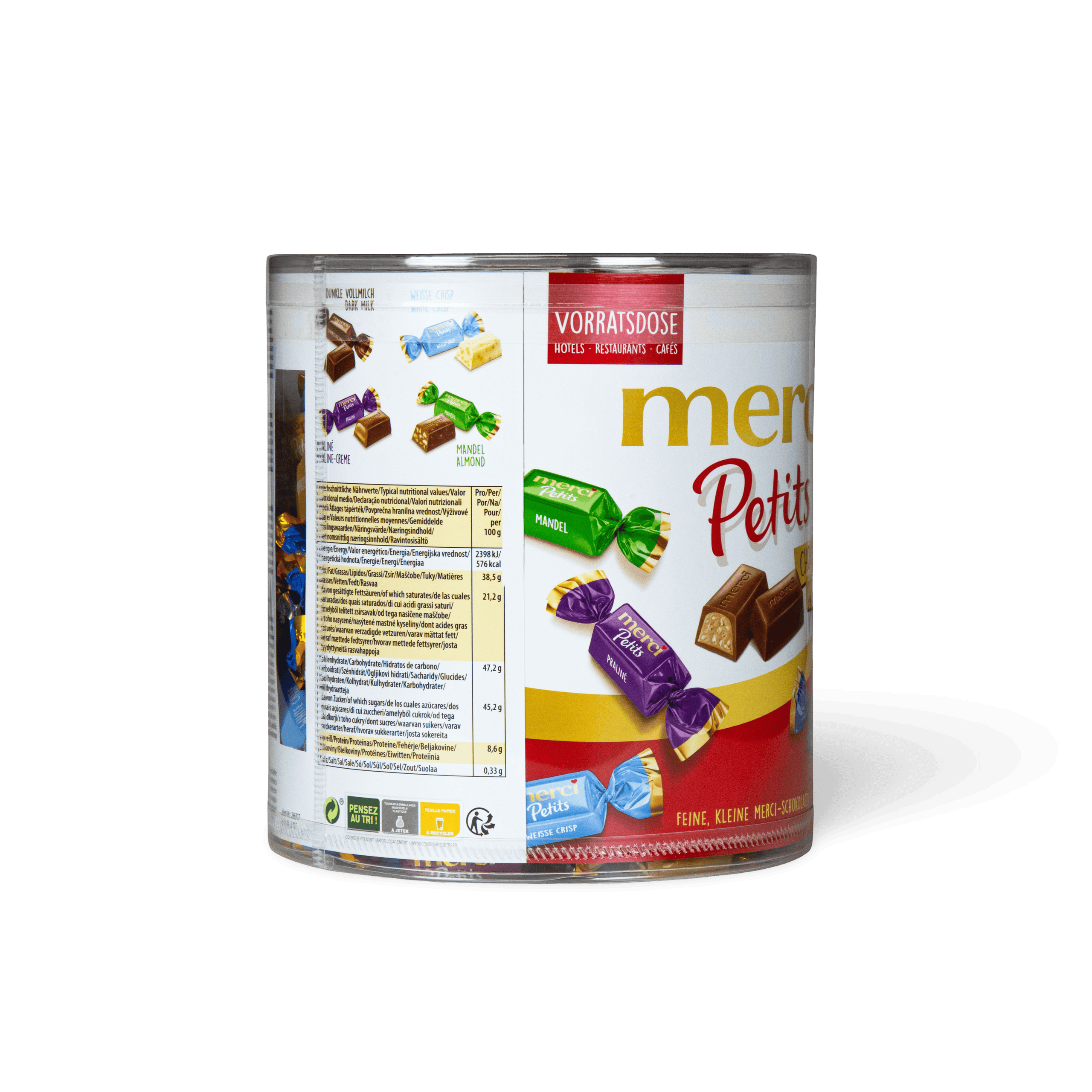 Merci Petits Schokoladen Vorratsbox