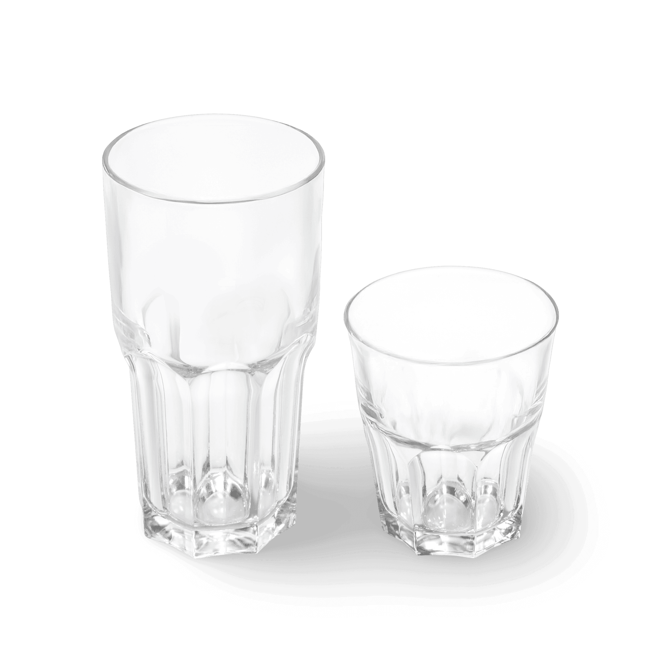 Kaffee Partner Latte macchiato Glas Edge 250 ml