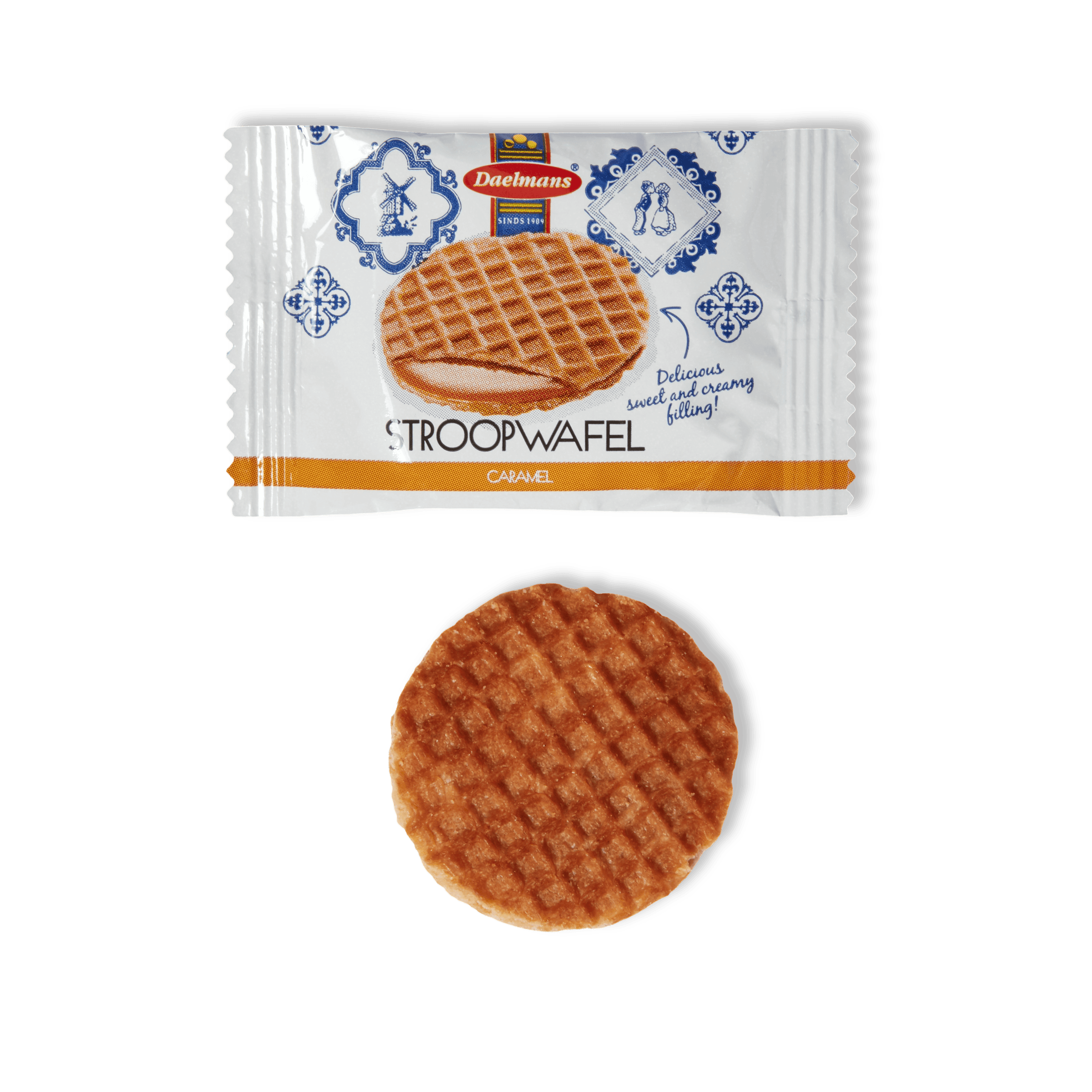 daelmans Stroopwafel Karamellwaffel einzeln verpackt