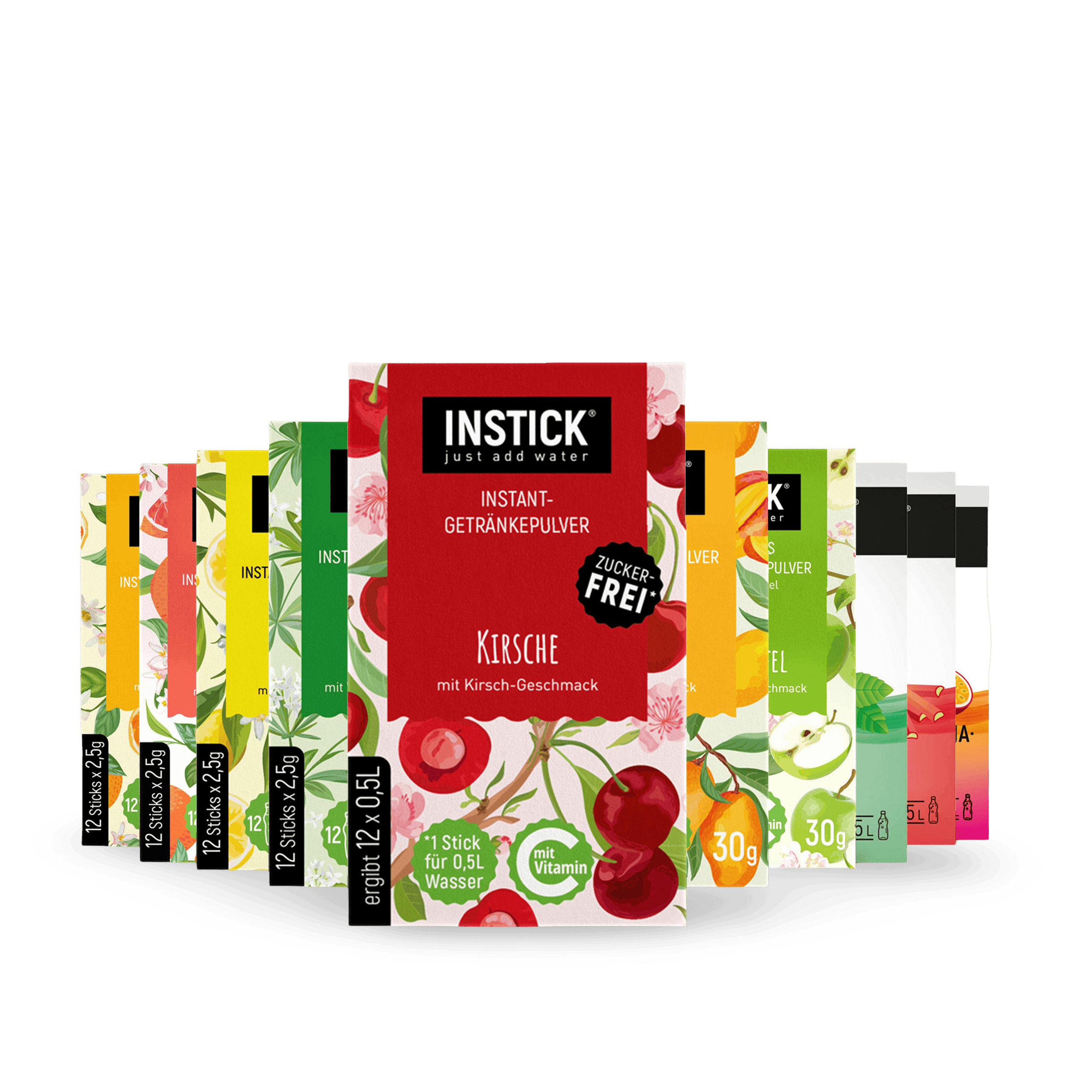 Instick Getraenkepulver Sortiment