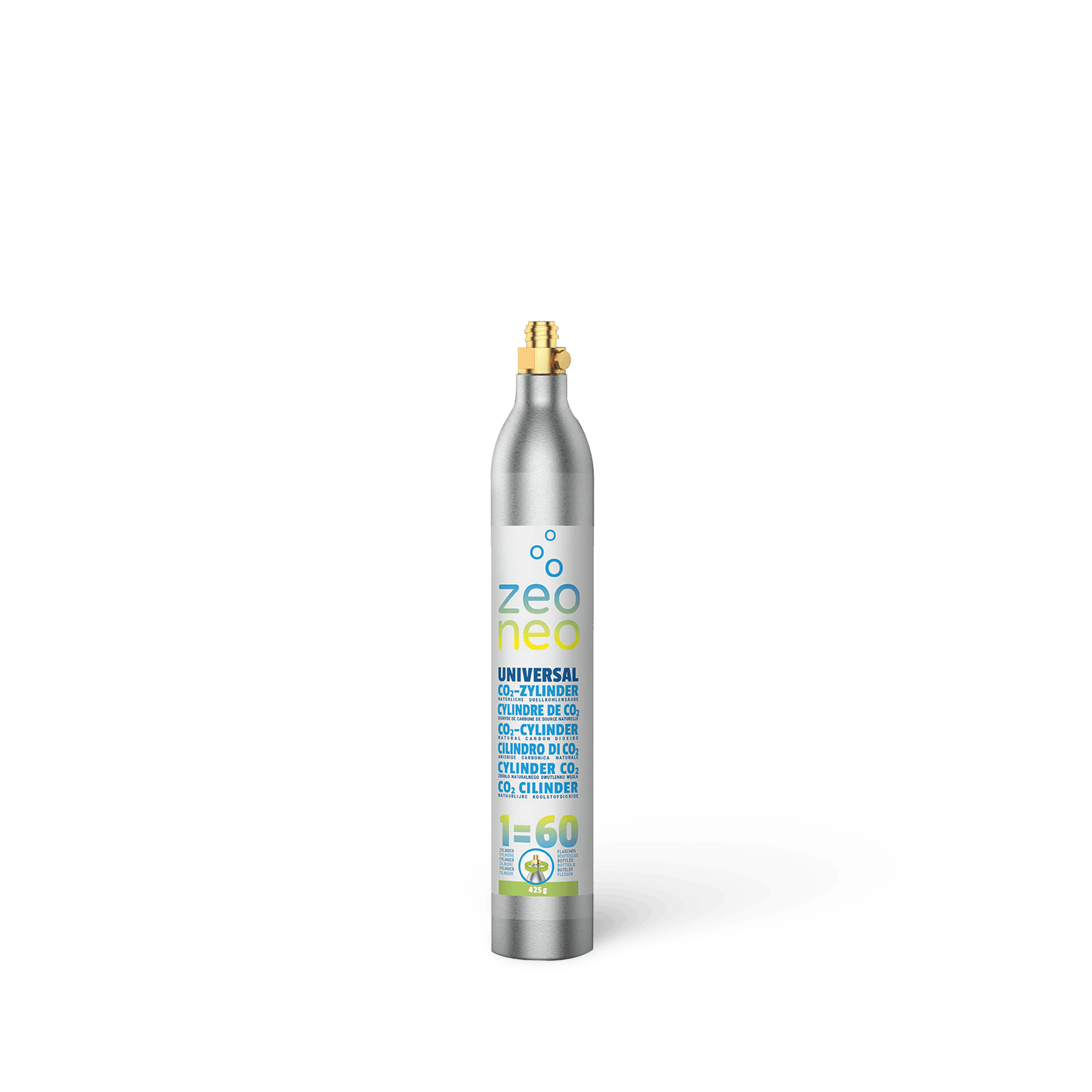 Filltech 425 g CO2-Flasche