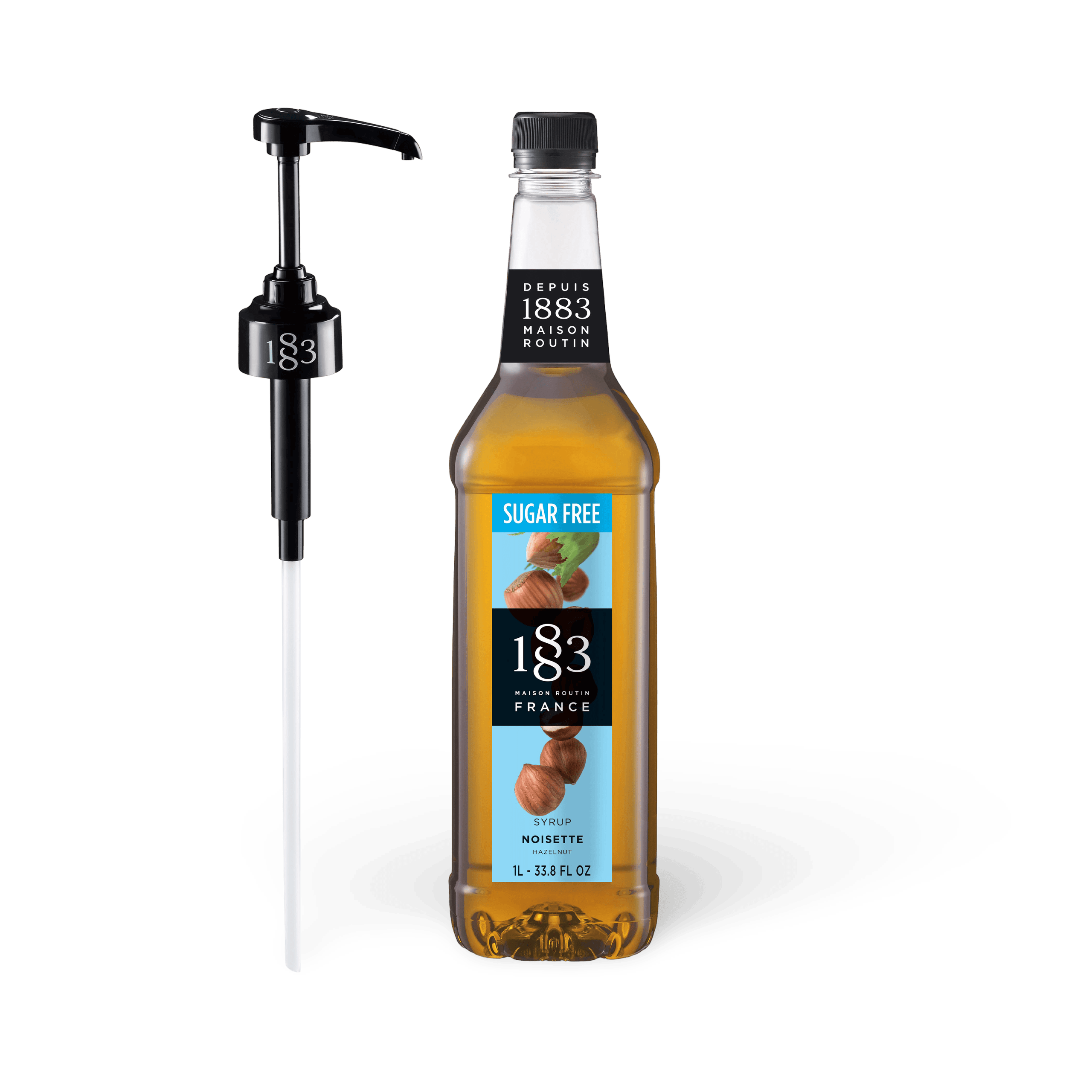 1883 Haselnuss Sirup Zuckerfrei