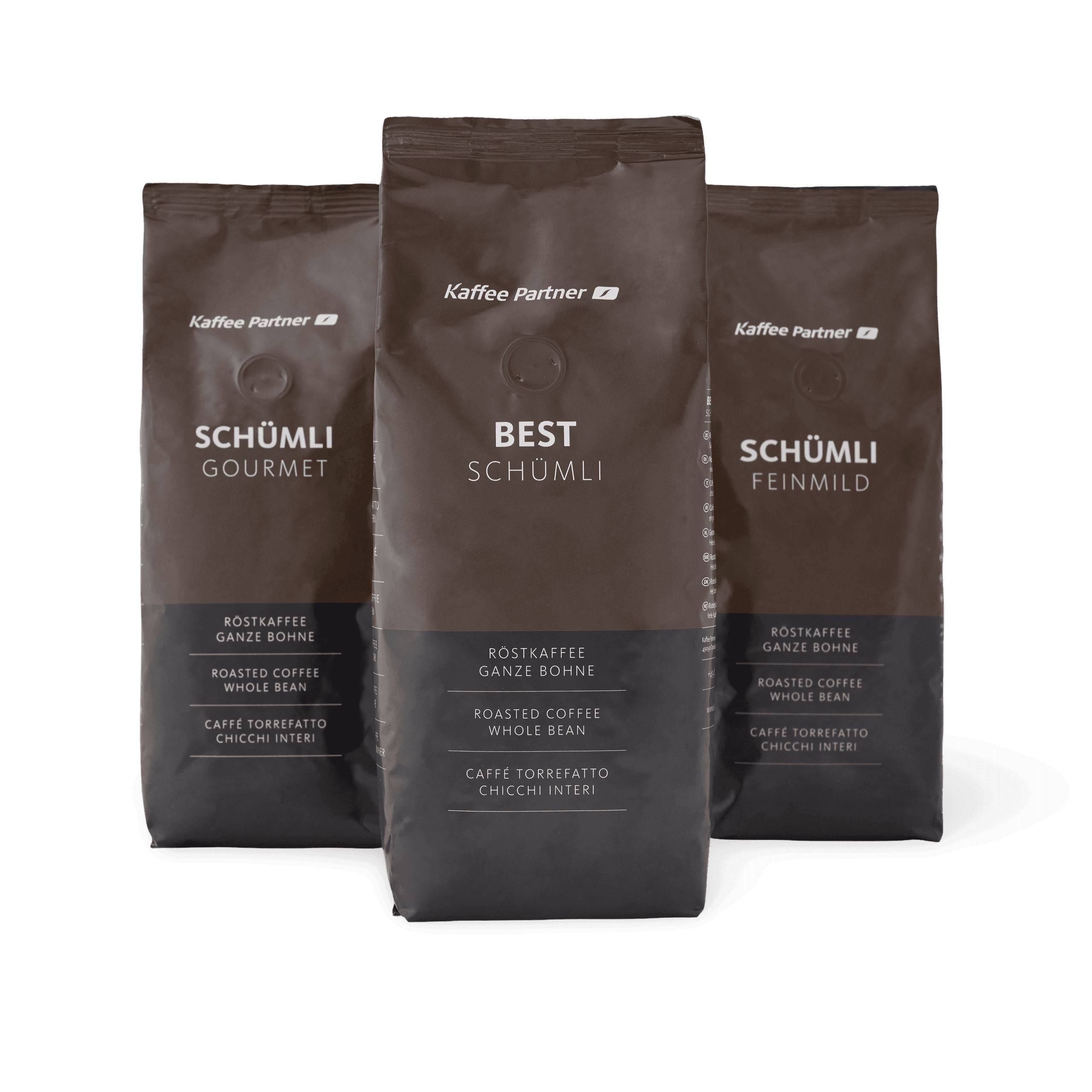 Schümli Kaffee Sortiment ganze Bohnen