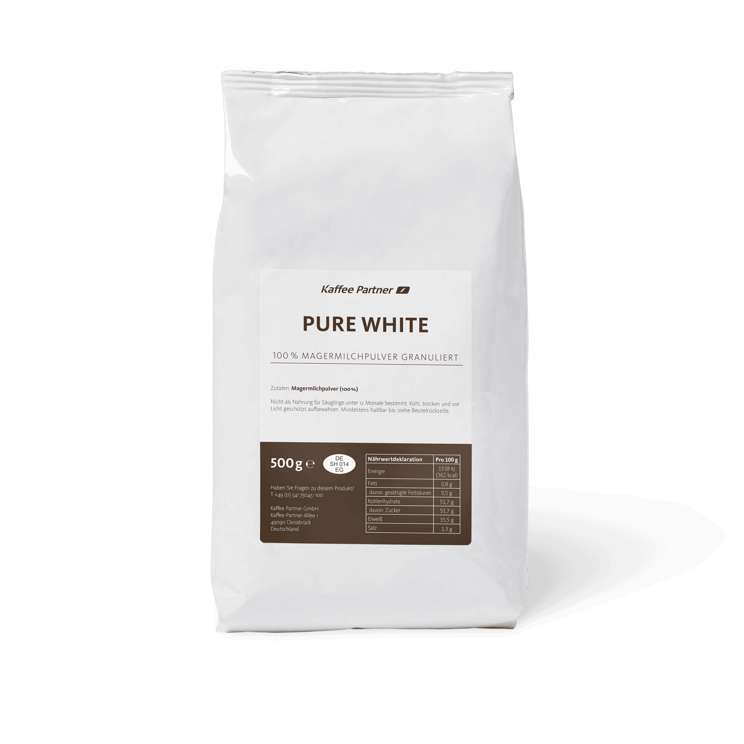 Pure White Kaffeeweißer Granulat