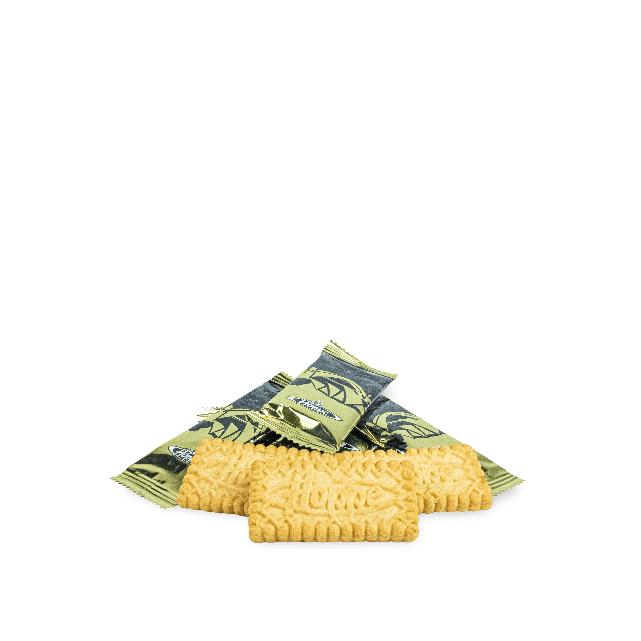 Einzeln verpackte Vanillekekse im Portionsformat