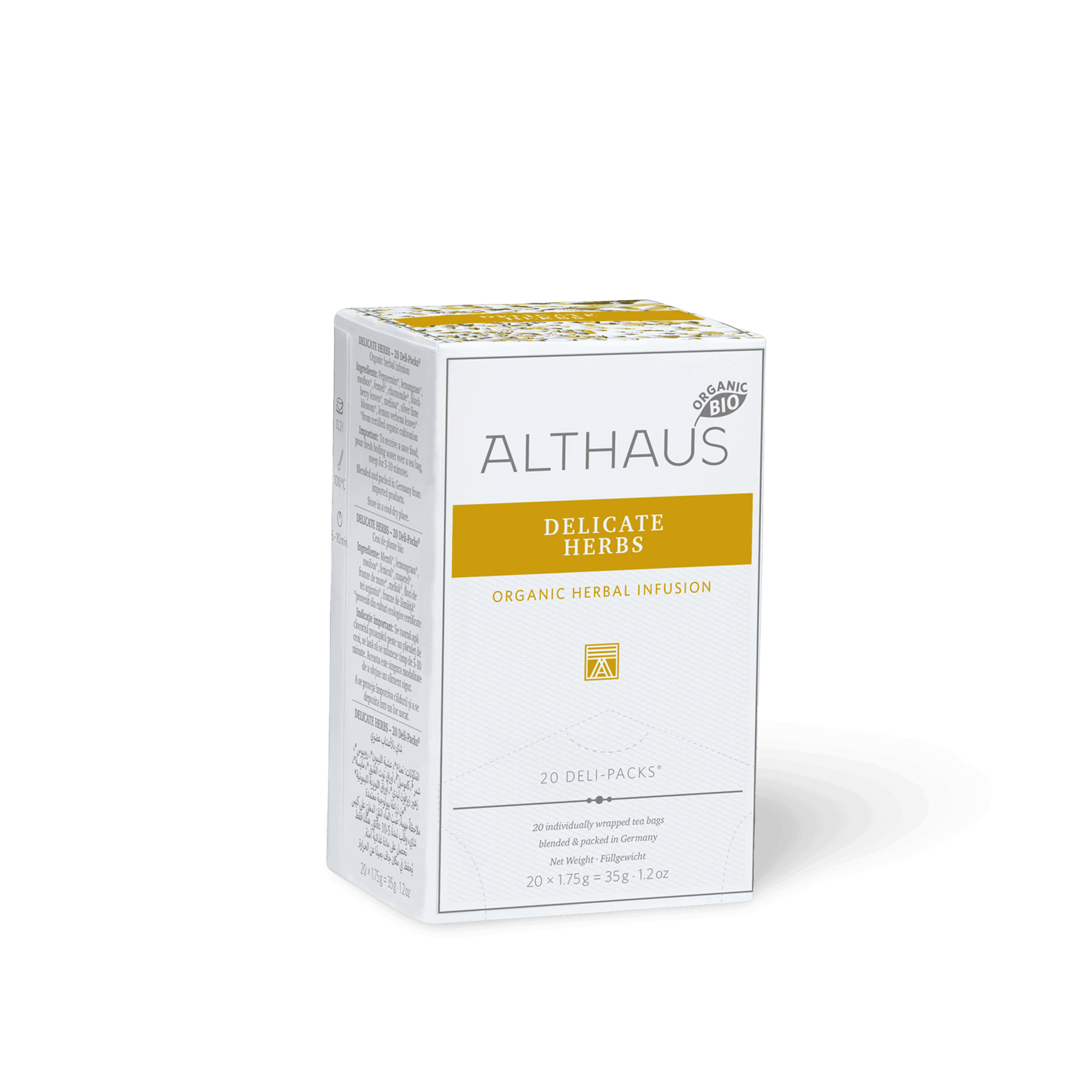 Althaus Delicate Herbs Bio Teebox