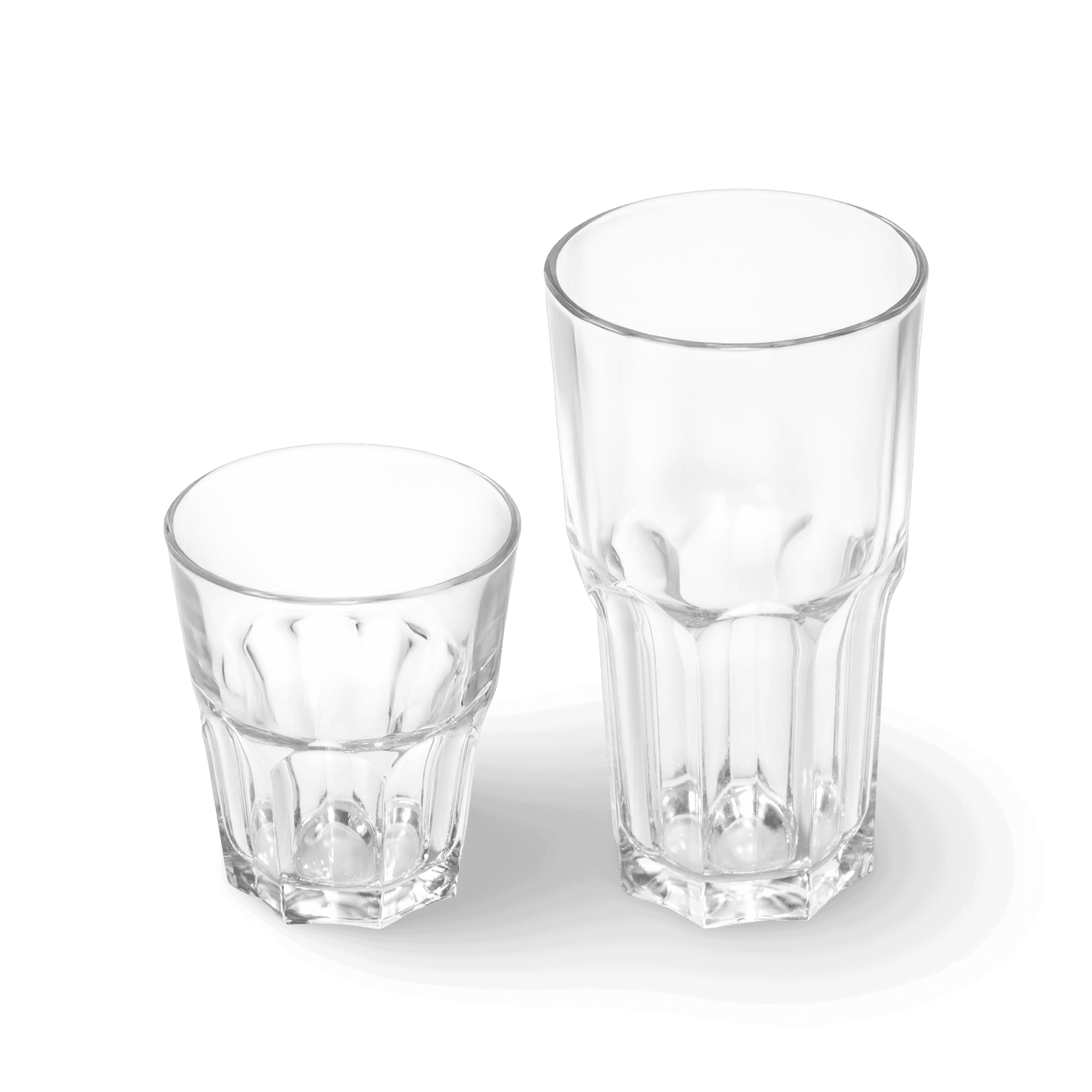 Latte macchiato-Glas „Edge“ 450 ml von Kaffee Partner kaufen