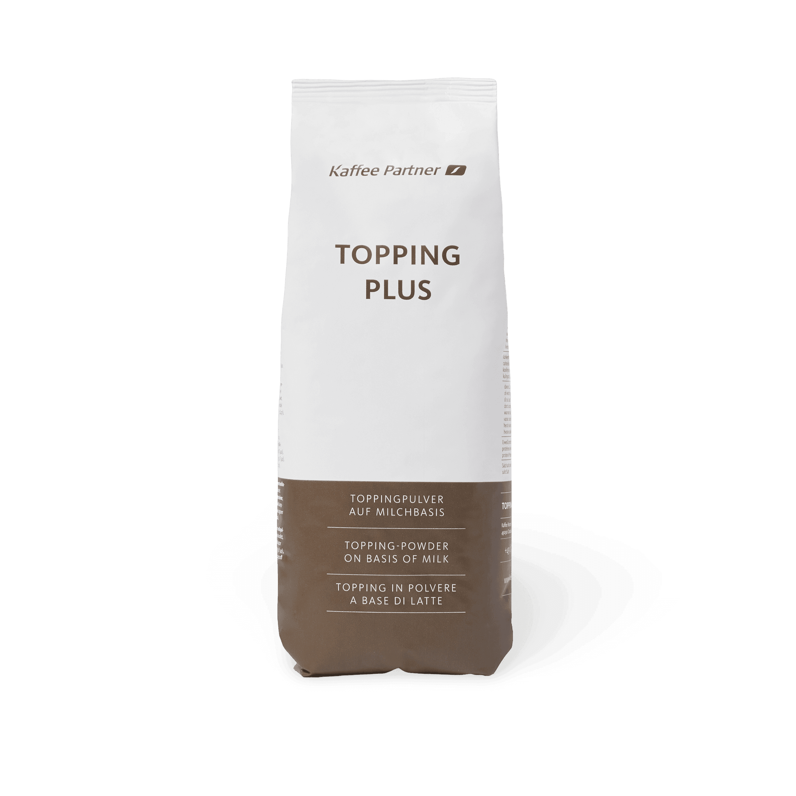 Topping Plus Milchpulver auf Milchbasis