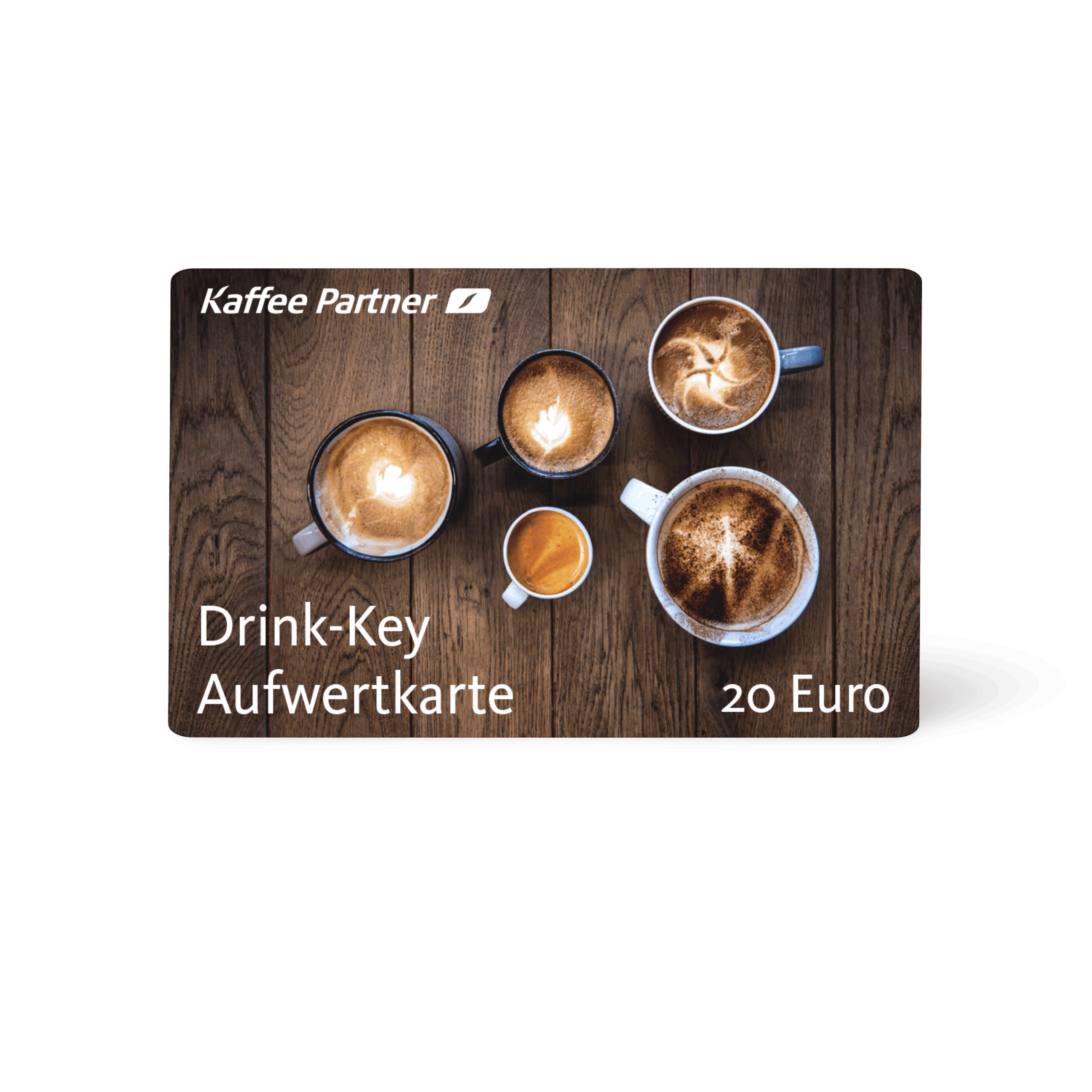 Aufwertkarte - Drink-Key 20 Euro
