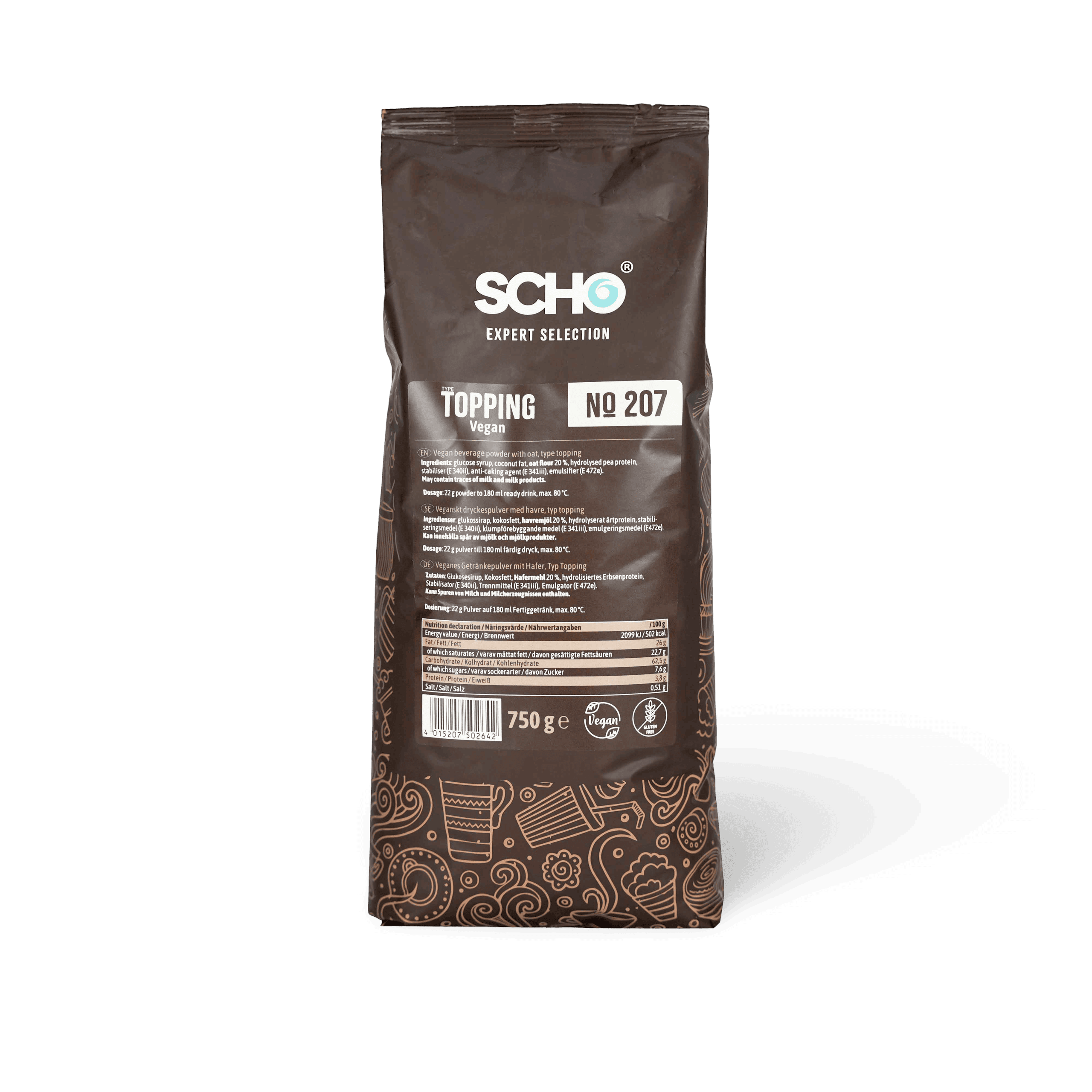 SCHO Topping Vegan 750g