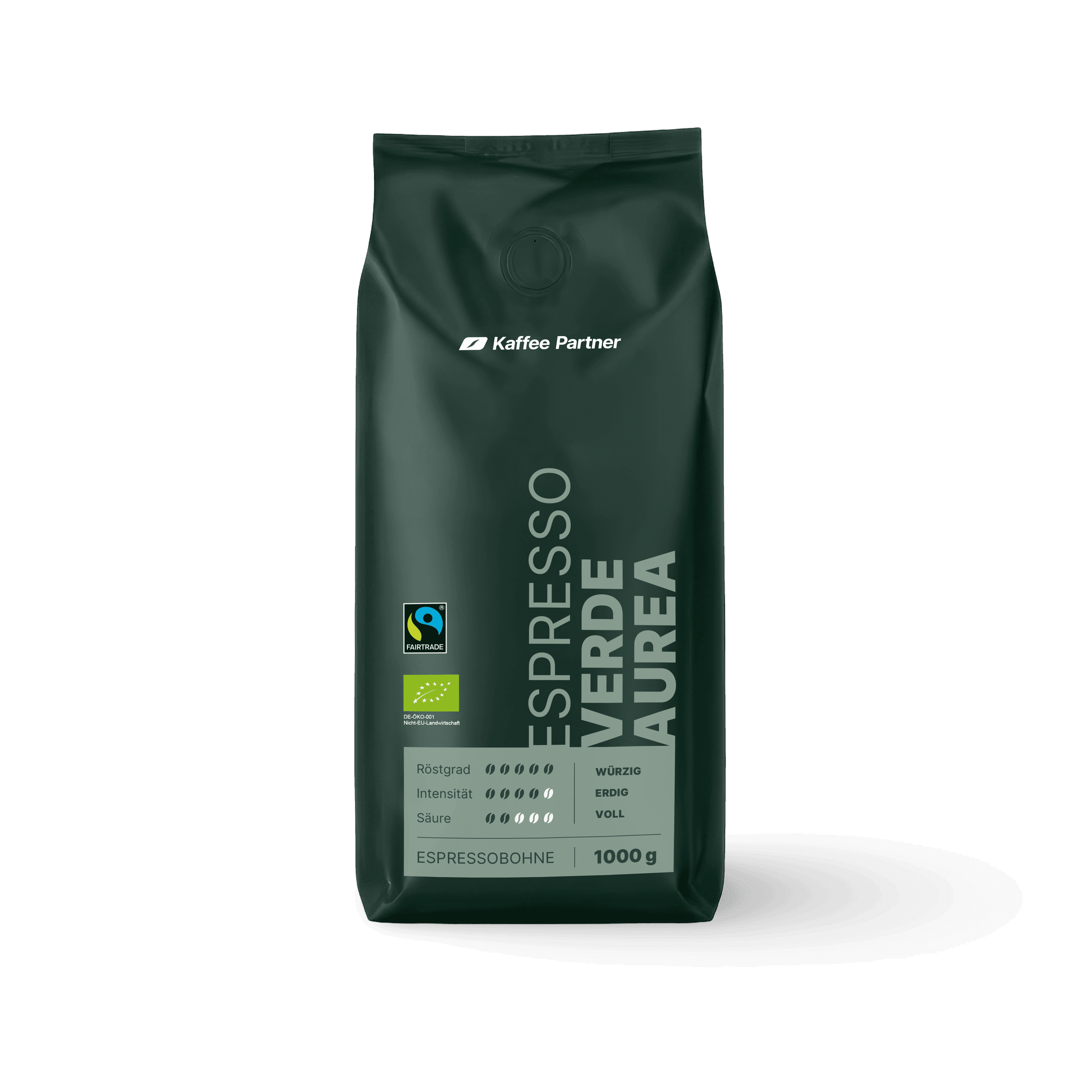 Espressobohne Espresso Verde Aura von Kaffee Partner