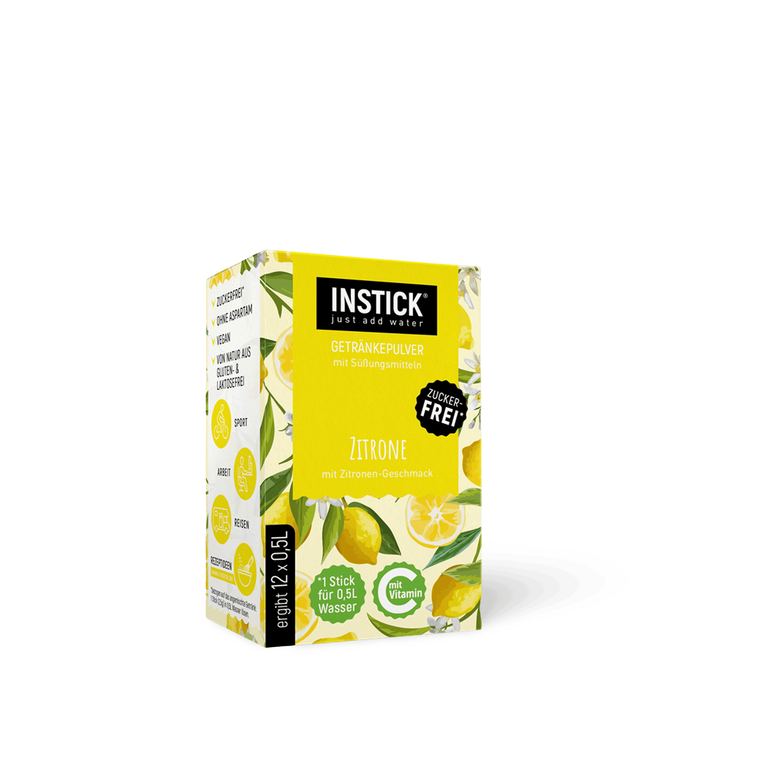 Instick Zitrone Drink Sticks