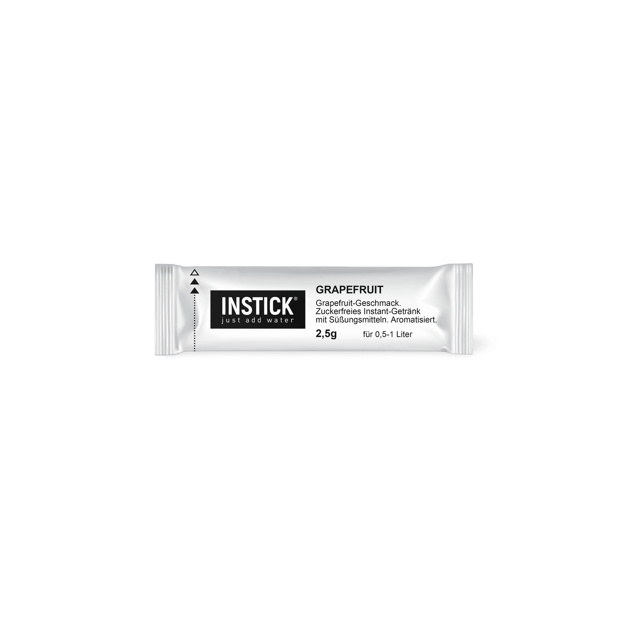 Instick Grapefruit Getränkepulver Stick, zuckerfrei für 0,5 bis 1 Liter Wasser