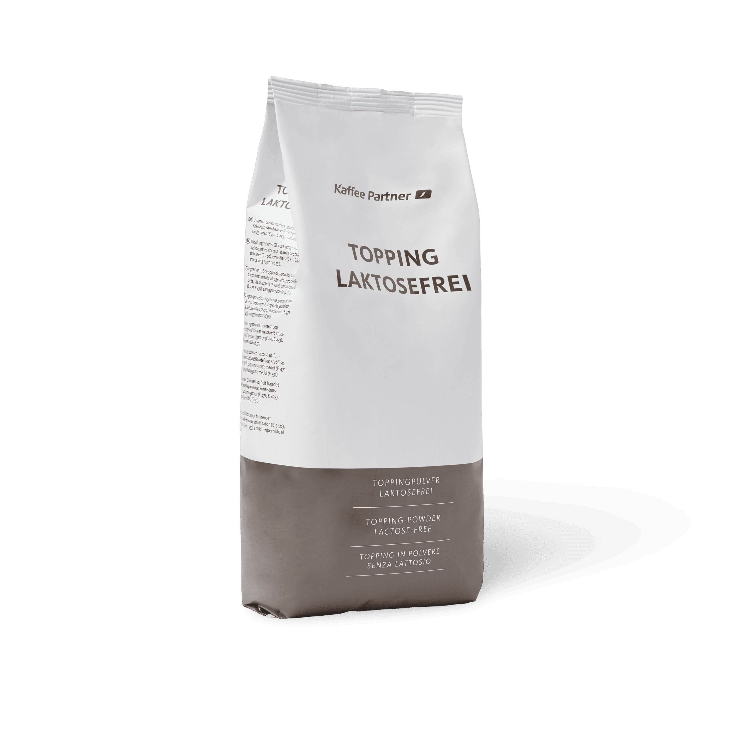 Topping Laktosefrei Milchpulver Verpackung