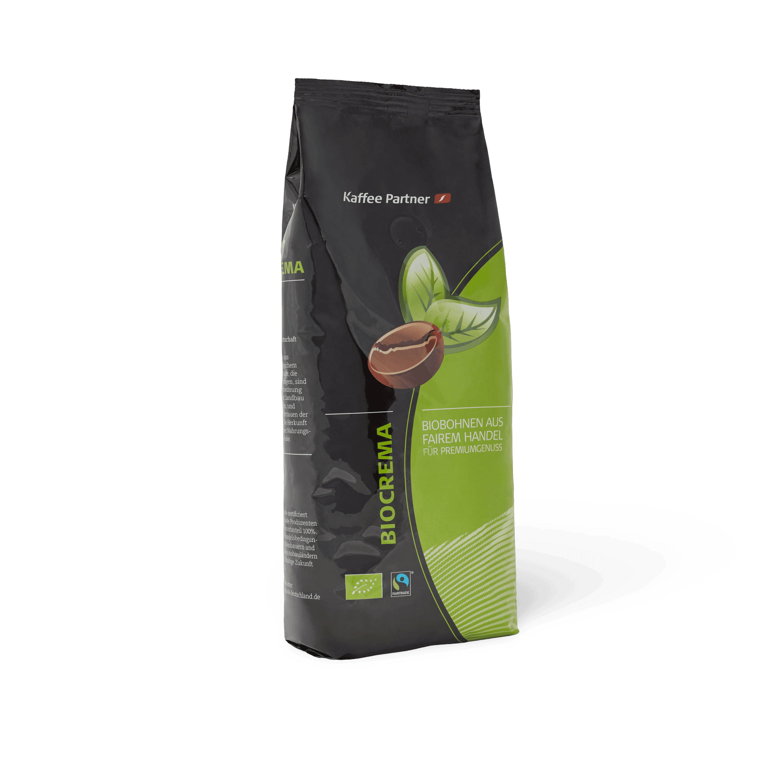 Bio Crema Fairtrade Kaffeebohnen