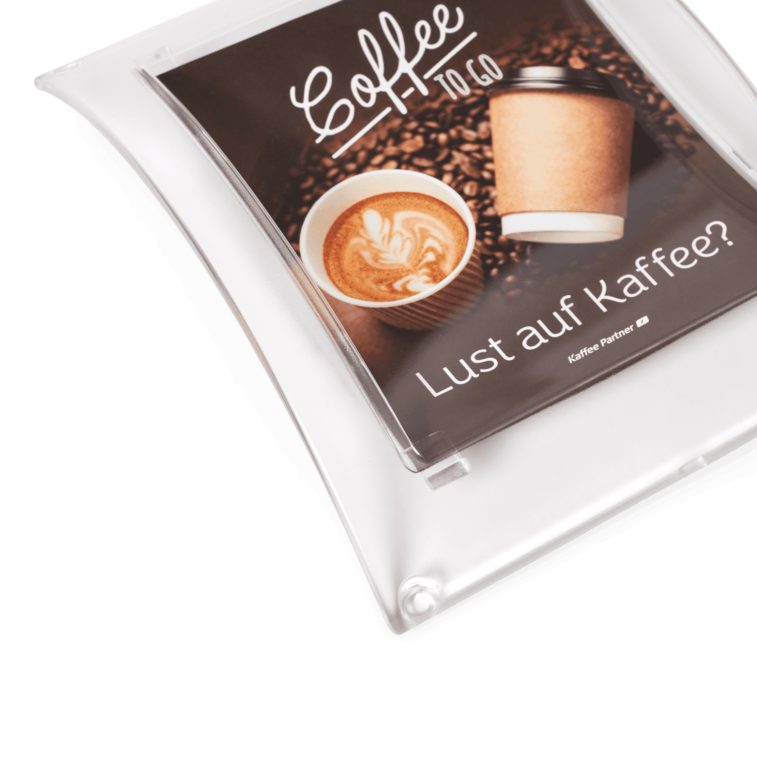 Kaffee Partner Zahlteller mit Einleger