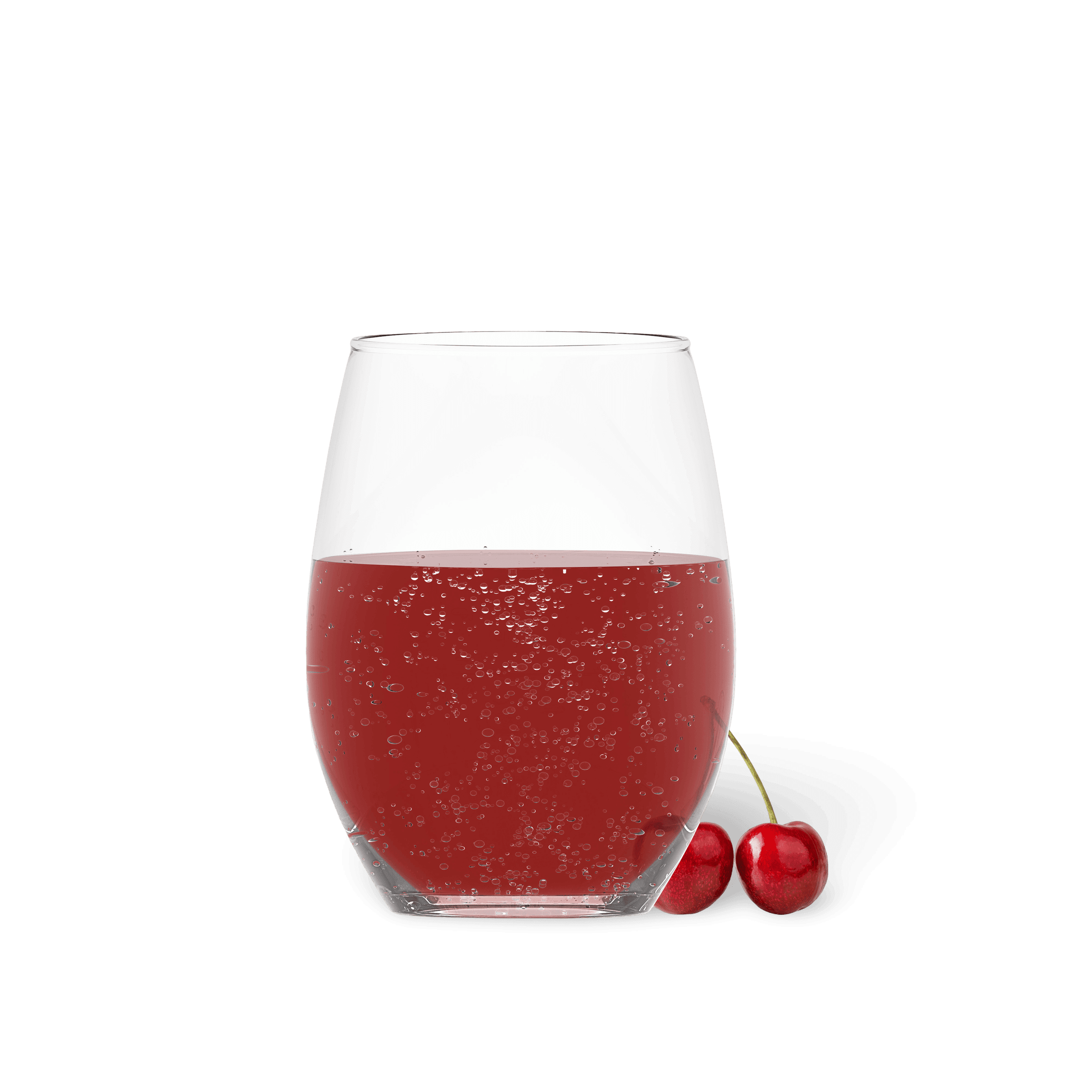 Kirsch Getraenk im Glas