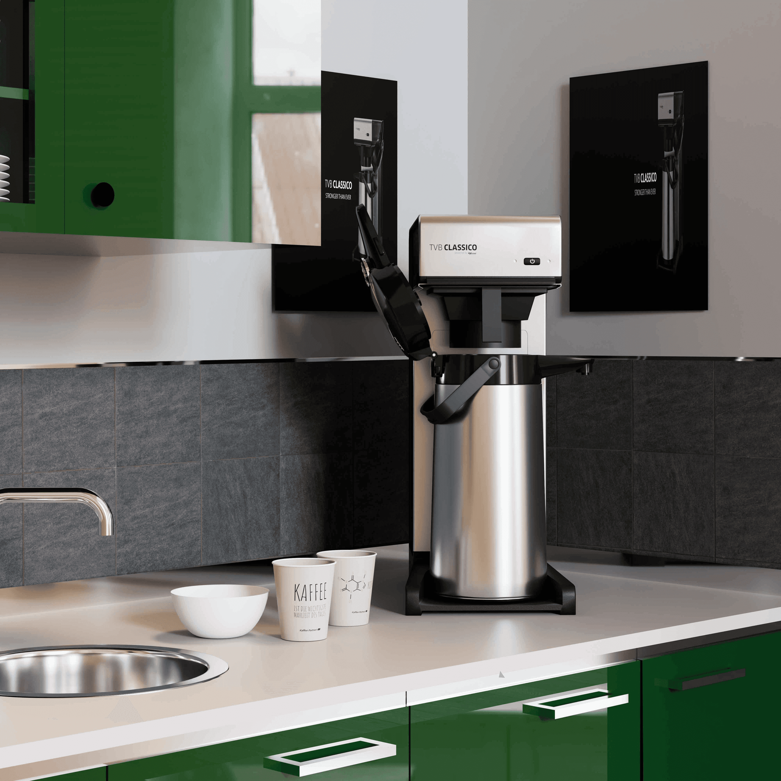 Kaffeemaschine mit Isolierkanne