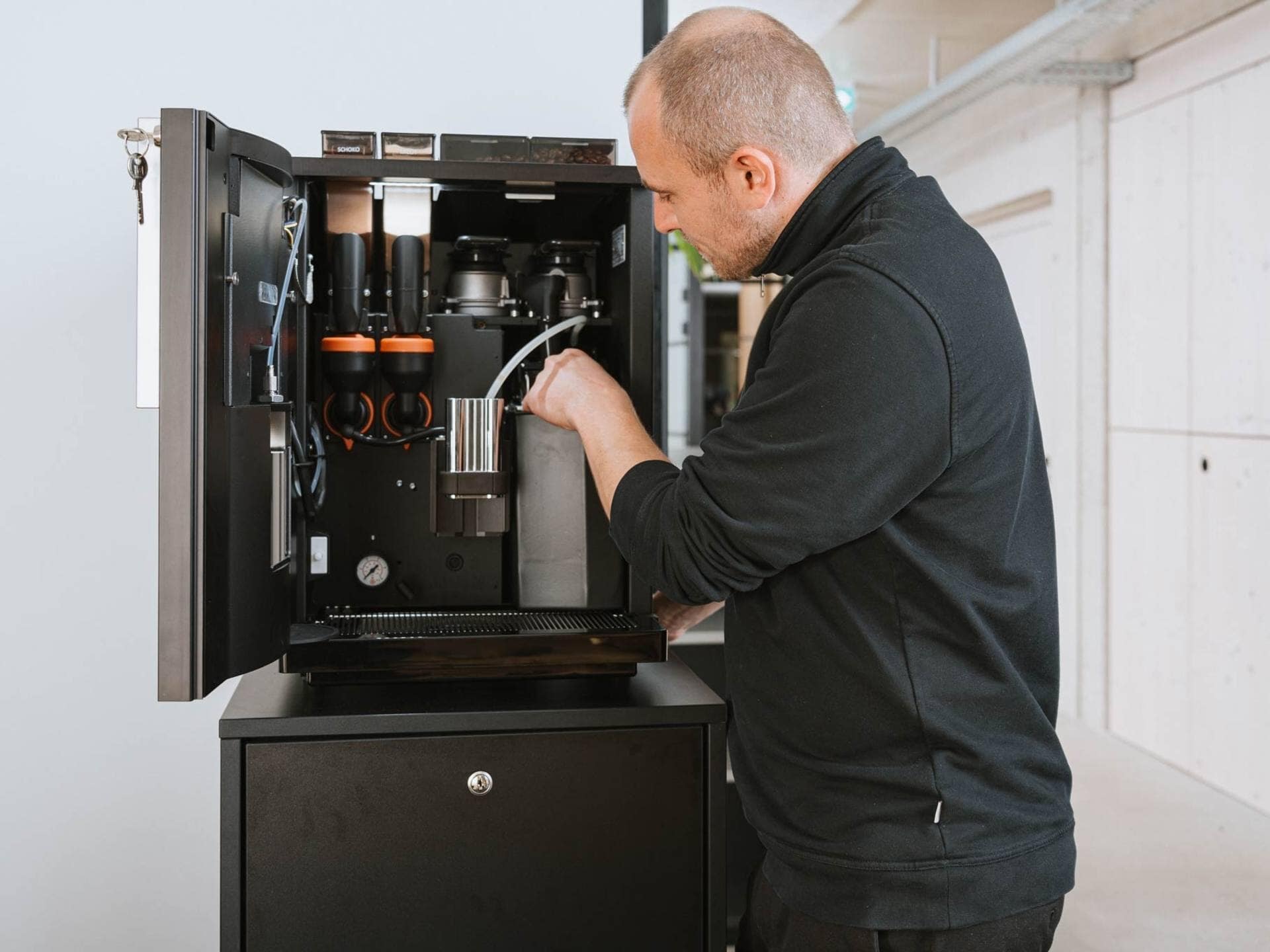 Kaffeevollautomat reinigen
