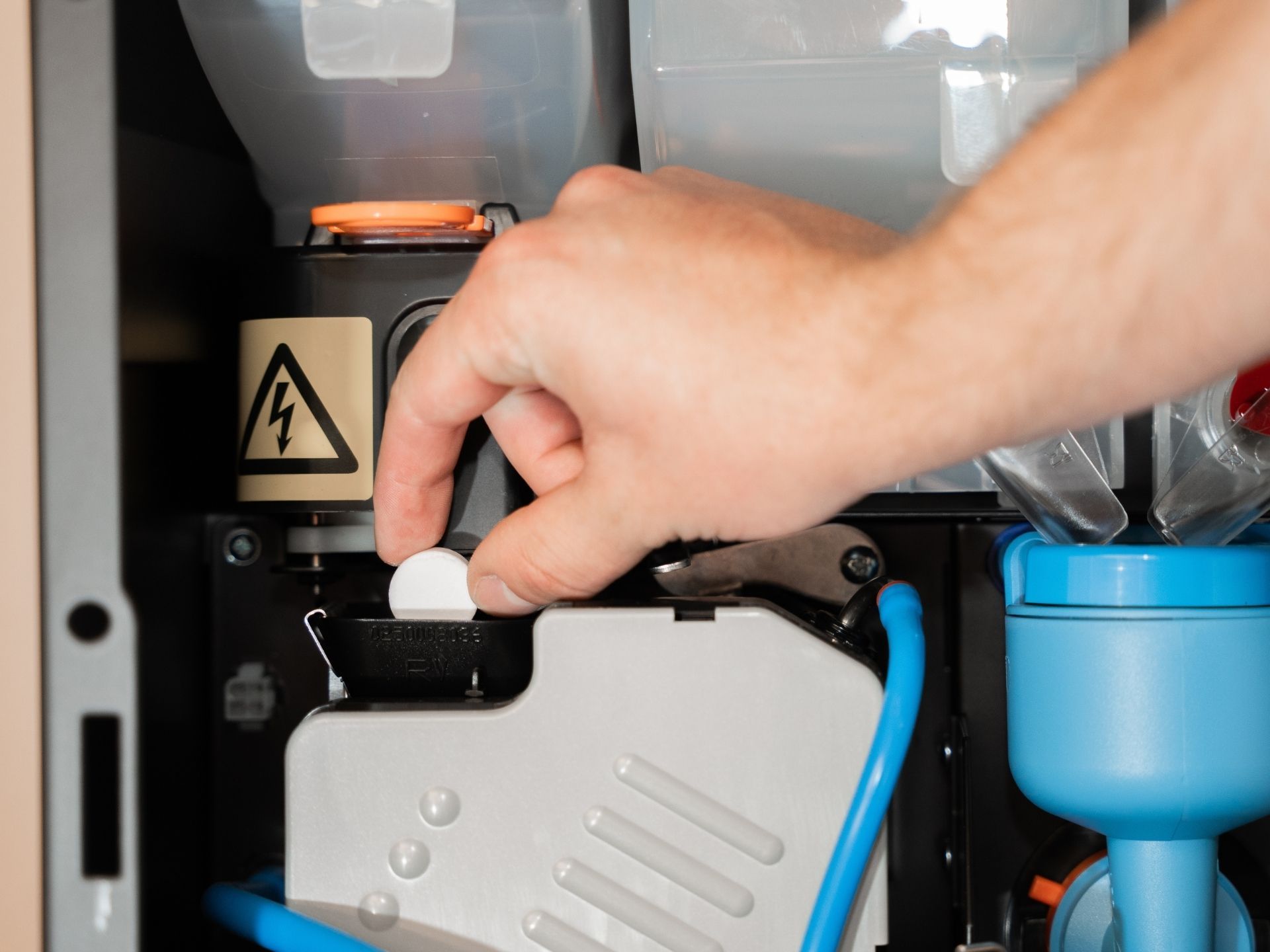 Kaffeeautomat richtig reinigen