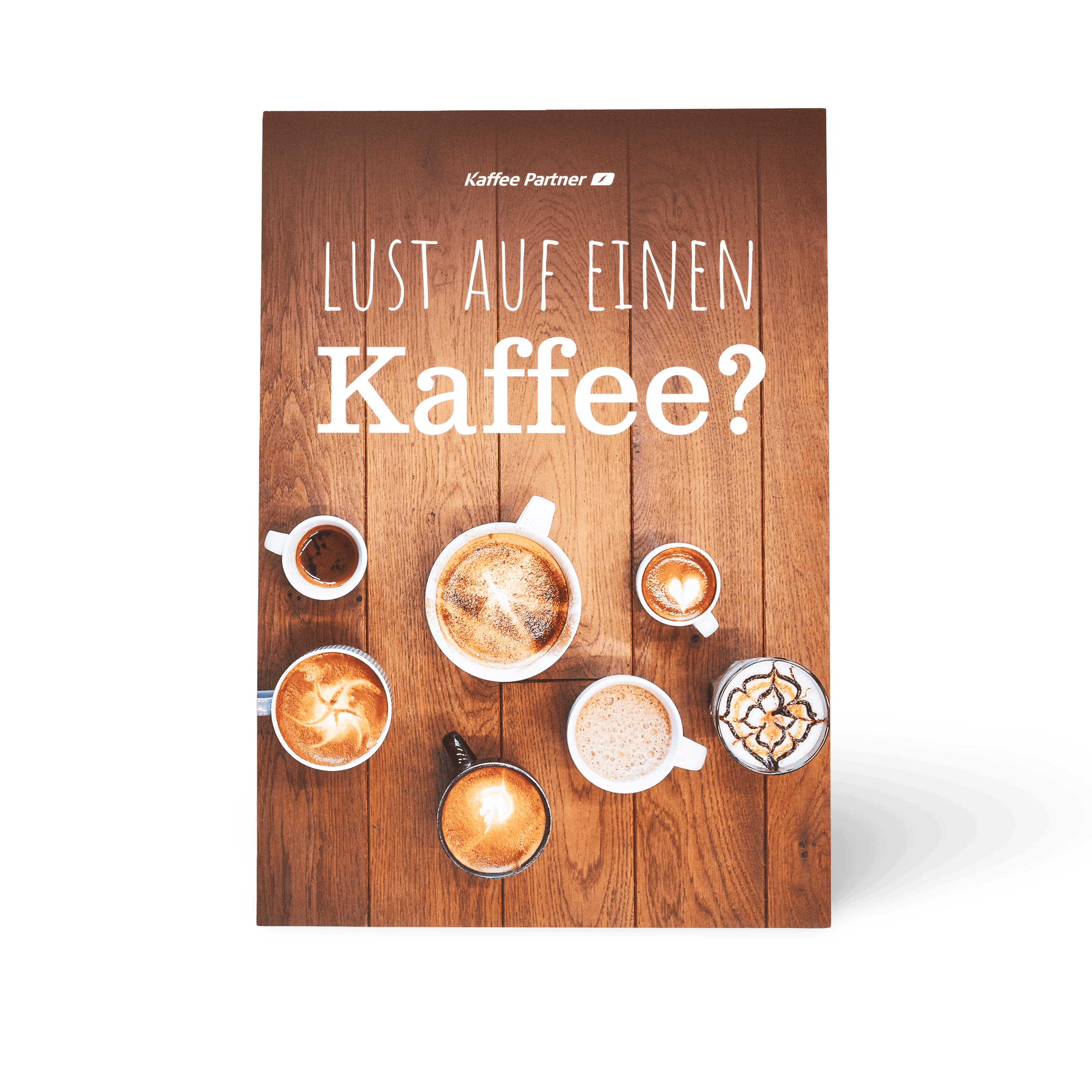 Kaffee Partner Getränkewahlblatt A5 Motiv Tasse