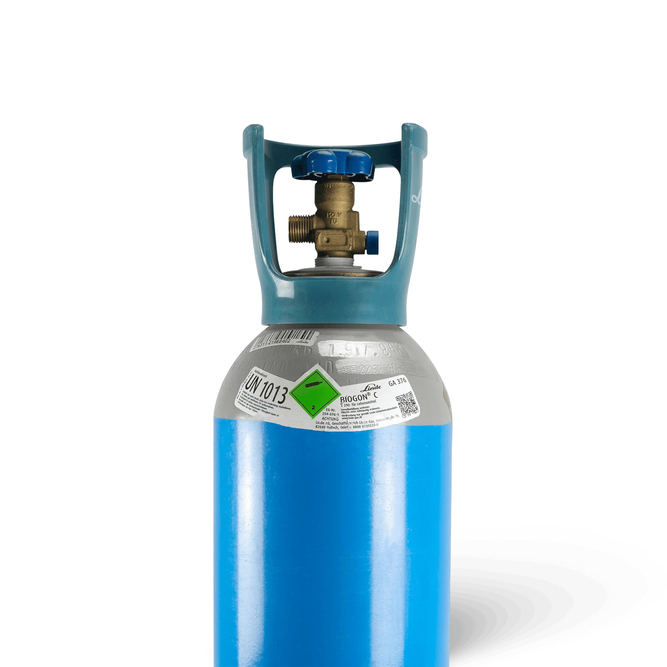 Linde 6 kg CO2 Flasche mit Anschluss