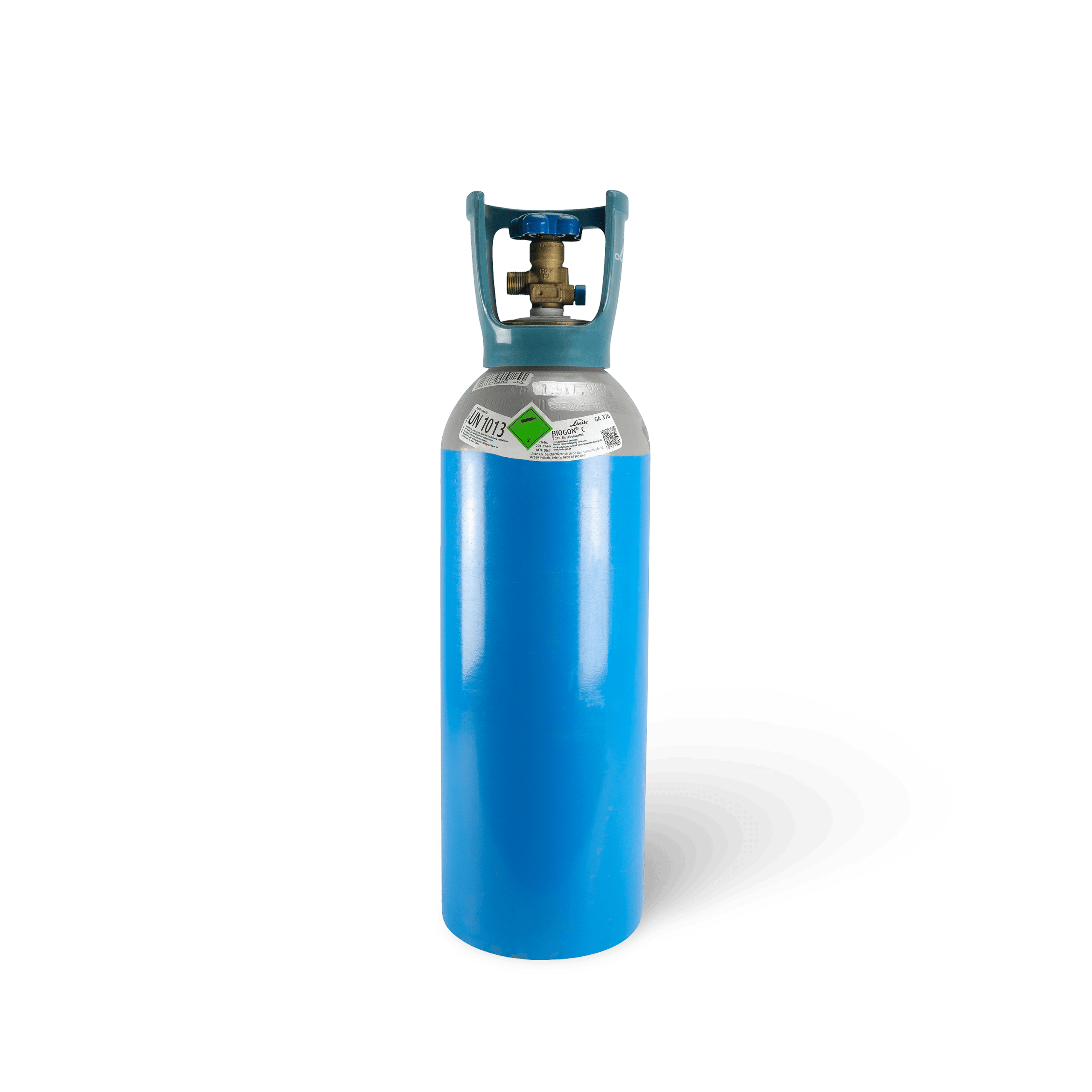 Linde 6 kg CO2 Flasche mit Anschluss