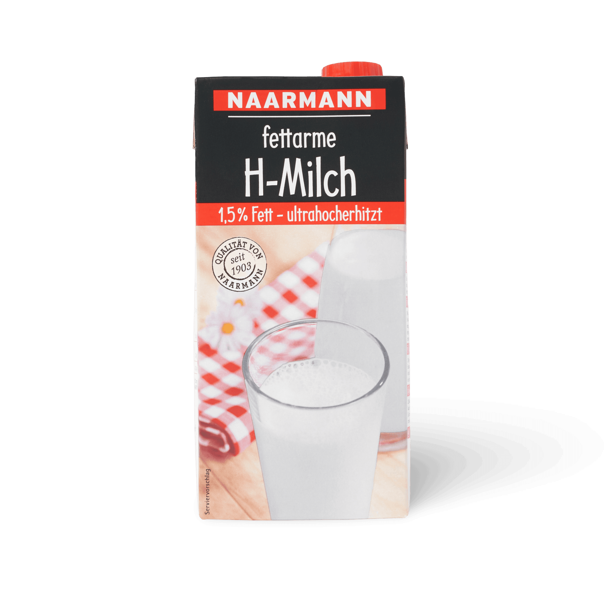 Naarmann fettarme H Milch 1 5 Prozent