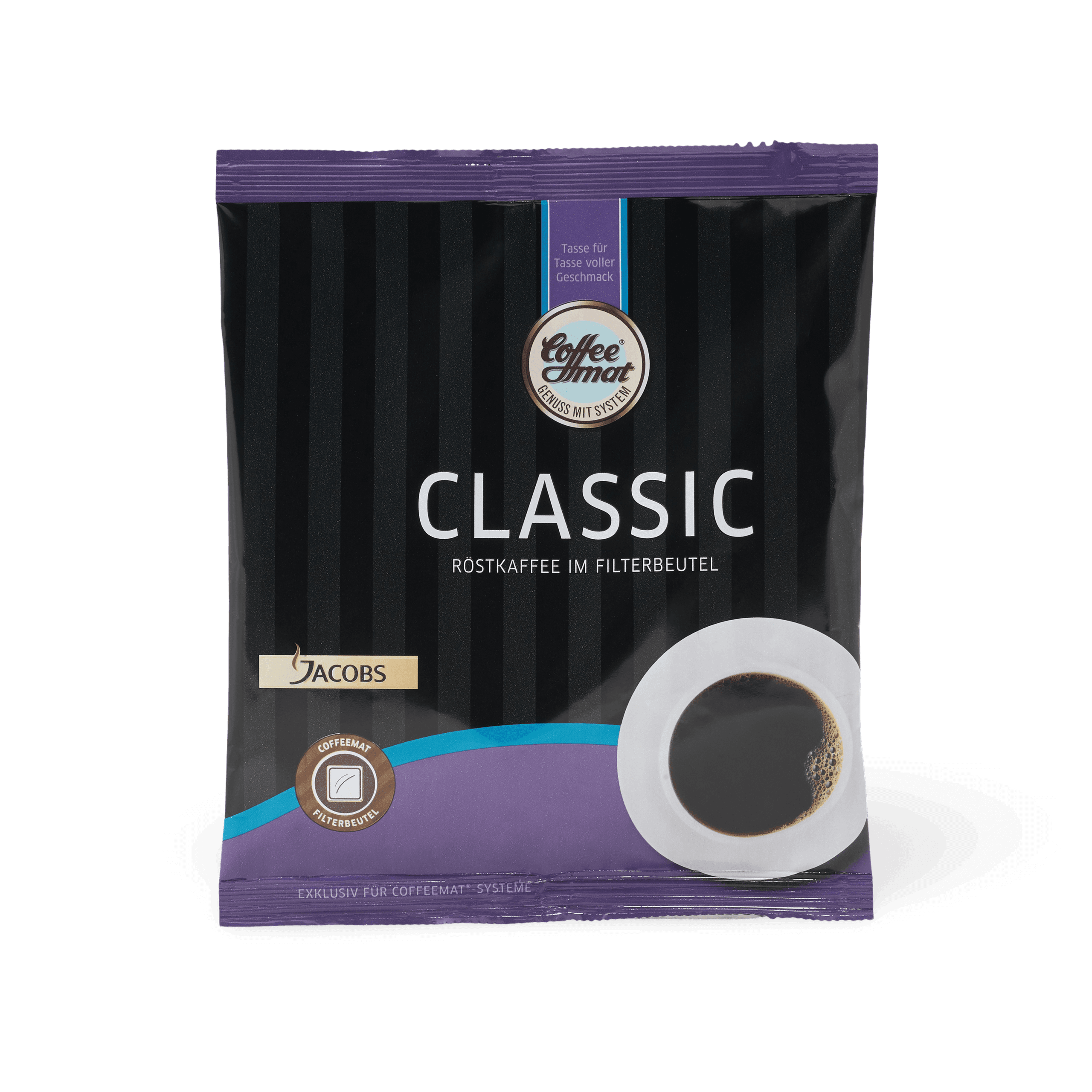 Jacobs Café Crema Classic Kaffee im Filterbeutel