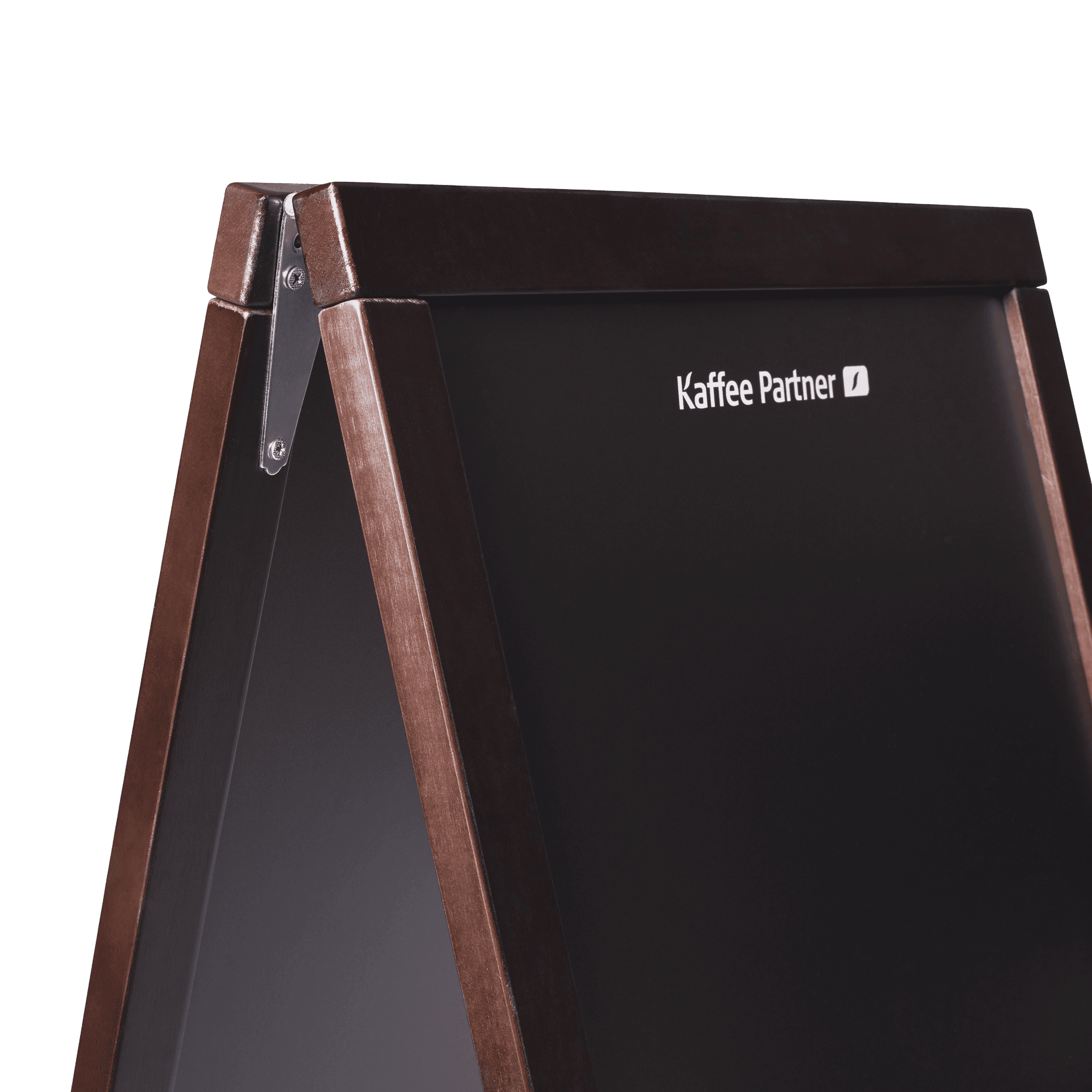 Kaffee Partner Kreidetafel von oben